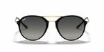 Lentes De Sol Rb Blaze Double Bridge Rb4292n Dorado Gris Degradado