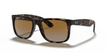 Lentes De Sol Rb Justin Rb4165n (Carey-Café Polarizado)