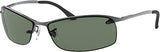 Lentes De Sol Rb3183n Negro Verde G15