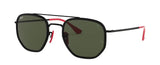 Lentes De Sol Rb Marshal Rb3748m Scuderia Ferrari Negro Verde