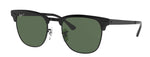 Lentes De Sol Rb Club Metal Rb3716n Negro Verde Polarizado