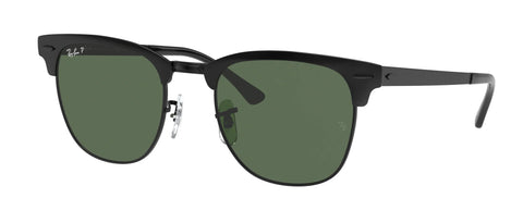 Lentes De Sol Rb Club Metal Rb3716n Negro Verde Polarizado