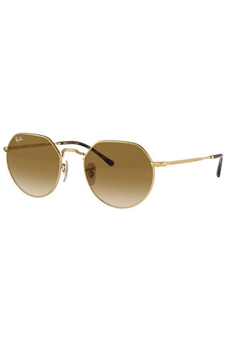 Lentes De Sol Rb Jack Rb3565n (Dorado-Café Degradado)