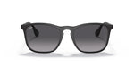 Lentes De Sol Rb Chris Rb4187n Negro-Negro Degradado