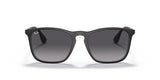 Lentes De Sol Rb Chris Rb4187n Negro-Negro Degradado