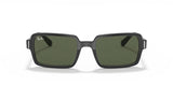 Lentes De Sol Rb Benji Rb2189n Negro Brilloso Verde G15