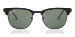 Lentes De Sol Rb Club Metal Rb3716n Negro Verde Polarizado