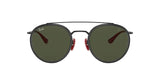 Lentes De Sol Rb Double Bridge Rb3647m Scuderia Ferrari Negro Verde