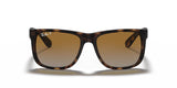 Lentes De Sol Rb Justin Rb4165n (Carey-Café Polarizado)