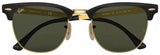 Lentes De Sol Rb Club Metal Rb3716n Dorado Verde