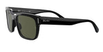 Lentes De Sol Rb Jeffrey Rb2190n Negro Brilloso Verde G15