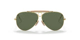 Lentes De Sol Rb Piloto Shooter Rb3138n Dorado Verde