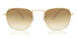 Lentes De Sol Rb Frank Rb3857n (Dorado-Café Degradado)