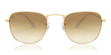 Lentes De Sol Rb Frank Rb3857n (Dorado-Café Degradado)