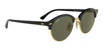 Lentes De Sol Rb Clubround Rb4246n Negro Dorado Verde G15