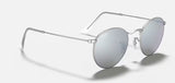 Lentes De Sol Rb Round Classic Rb3447n Plateado Plateado Espejo