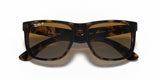 Lentes De Sol Rb Justin Rb4165n (Carey-Café Polarizado)