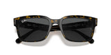 Lentes De Sol Rb Jeffrey Rb2190n Carey Gris Obscuro