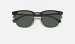 Lentes De Sol Rb Club Metal Rb3716n Negro Verde Polarizado