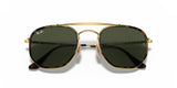 Lentes De Sol Rb Marshal II Rb3648M Dorado Verde G15