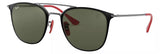 Lentes De Sol Rb ORb3601m Scuderia Ferrari Negro Verde G15