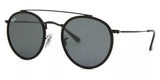 Lentes De Sol Rb Double Bridge Rb3647n Negro Negro