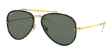 Lentes De Sol Rb Piloto Aviado Blaze Rb3584n Dorado Verde