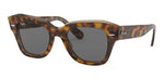 Lentes De Sol Rb State Street Rb2186n Carey Gris Obscuro