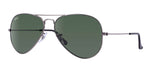 Lentes De Sol Rb Piloto Aviado Rb3025n L0205 Plateado Verde