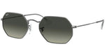 Lentes De Sol Rb Octagonal Rb3556n Negro Gris Degradado