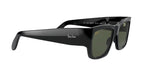 Lentes De Sol Rb Nomad Rb2187n Negro Brilloso Verde G15