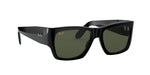 Lentes De Sol Rb Nomad Rb2187n Negro Brilloso Verde G15