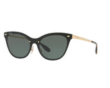 Lentes De Sol Rb Blaze Cat Eye Rb3580 Dorado-Verde G15