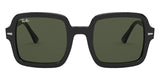 Lentes De Sol Rb2188n Negro Brilloso Verde G15