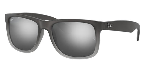 Lentes De Sol Rb Justin Rb4165n (Negro Mate Degradado-Plateado)