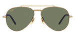 Lentes De Sol Rb Piloto Aviado Titanium Rb8225n Dorado Verde