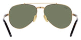 Lentes De Sol Rb Piloto Aviado Titanium Rb8225n Dorado Verde